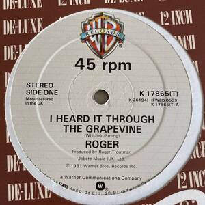 Roger - I Heard It Through The Grapevine 12 INCH