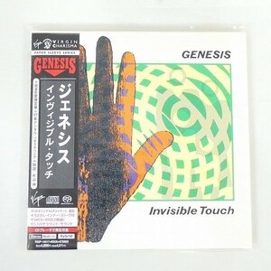 美品 SACD Hybrid DVD 紙ジャケ ジェネシス インヴィジブル・タッチ GENESIS Invisible Touch 2枚組 完全生産限定盤 帯付 中古■DZ590s■