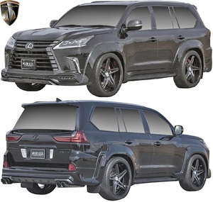 【M’s】レクサス LX570 URJ201W (2015y-) AIMGAIN 純VIP EXE タイプ1 エアロキット 5点 FRP エイムゲイン エアロ LEXUS LX カスタム