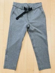 【良品】WILDTHINGS＊ニットイージーパンツ＊グレー＊S