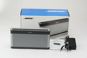 希少品　ボーズ　Bose SoundLink Bluetooth speaker III　ブルートゥース接続　　　充電アダプター　元箱