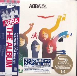 即決 紙ジャケット６【ABBA アバ / THE ALBUM（高音質・SHM-CD!）＝超名盤！】未開封/新品/廃盤