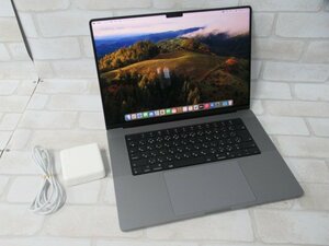 ☆ 08203 Ω 新TNPC 0693m 保証有 Apple A2485 MacBook Pro 16インチ,2021 / Apple M1 Pro / 32GB / SSD:1TB AC付