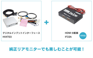 ビートソニック HVXT03 デジタルインプット ランクル300 MIRAI クラウン220系用HDMI入力