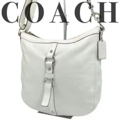 未使用✨COACH コーチ レザー ショルダーバッグ 本革 F14018