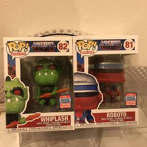 FUNKO POP! MOTU Rboto&Whiplash 2セット限定