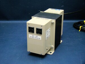 富士電機 TRAFY FFTDA1K ノイズフィルタ付トランス ノイズカットトランス FFT-DA-1k-100-100 1kVA 100V 中古