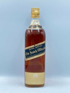 【同梱不可】 ジョニーウォーカー 黒ラベル 金キャップ 760ml 43% 未開栓 古酒 V005913