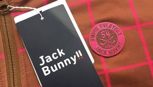 ◆Jack Bunny◆ジャックバニー◆長袖ジャケット◆4◆ブラウン×ピンク