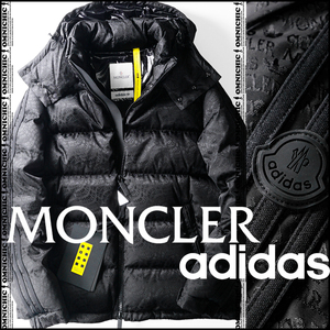 激レアサイズ4■国内正規モノグラムロゴ■新品283,800円【MONCLER × ADIDAS】モンクレールジーニアスアディダスALPBACHダウンジャケット4