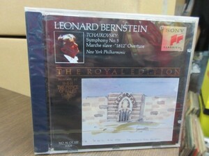 福3//CD///未開封!!★オランダ盤★SONY チャイコフスキー：交響曲第5番／バーンスタイン （Leonard Bernstein）