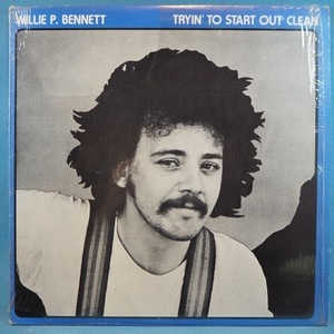 ■シュリンク!PEREGRINカナダ!★WILLIE P BENNETT/TRYIN TO START OUT CLEAN★送料無料(条件有り)３千枚＋出品中!★オリジ名盤■