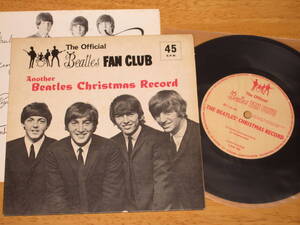 ◆◇THE BEATLES(ザ・ビートルズ)【ANOTHER BEATLES CHRISTMAS RECORD 1964】英盤FLEXIDISCシングル/Lyntone/LYN 757/ニュースレター付き