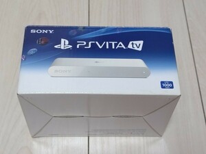 即決 PS VITA TV本体一式 おまけソニー純正アナログコントローラーデュアルショック3×2個 DualShock3 動作確認済 VTE-1000AB01ホワイト