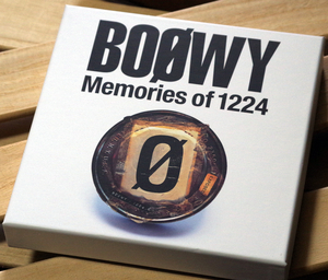▲BOOWY/中古2枚組CD「Memories of 1224」▼氷室京介 布袋寅泰 松井常松 高橋まこと