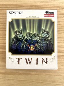 【限定即決】TWIN ツイン 箱‐取説‐別紙あり Athena 株式会社アテナ DMG-TWJ N.2649 ゲームボーイ アドバンス レア レトロ 同梱可能