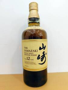 （未開栓）SUNTORY サントリー　山崎　12年　シングルモルトウイスキー　700ml/43％