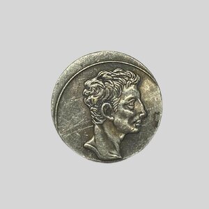 Y593 古代ギリシア 銀貨 直径約20.09mm 重量約4.2g