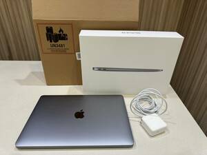 H5916　1円～ Apple MacBook Air M1搭載 13インチ 8GBメモリ 512GB SSD MGN73J/A Late 2020 スペースグレイ マックブック アップル