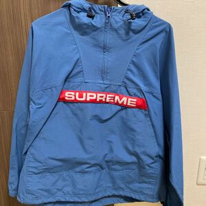 19aw supreme Heavy Nylon Anorak Royal Sサイズ ブルー シュプリーム ヘビー ナイロン アノラック ジャケット 青