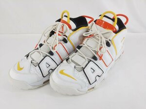 ナイキ エア モア アップテンポ・NIKE AIR MORE UPTEMPO DD9223-100 WHITE/ UNIVERSITY-GOLD サイズ 28.5cm