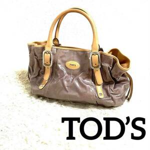 ♯384 TOD’S Gライン ハンドバッグ トートバッグ イタリア製レディース