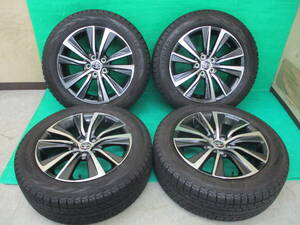 ★YOKOHAMA ICE GUARD G075 トヨタ 80系ハリアー純正 4本セット★225/60R18 104Q★18×7J+35 5H-114.3★2021年製 埼玉県発 現物確認ok♪