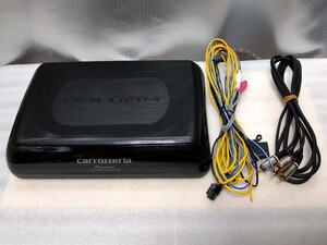 送料無料 カロッツェリア TS-WX120A サブウーハー POWERED SUBWOOFER パイオニア