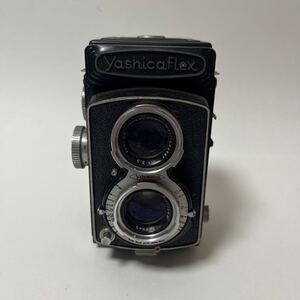 M 【売り切り】　ヤシカ 二眼レフカメラ YASHICA フレックス Yashicaflex レトロ f 1:3.5 80mm現状品