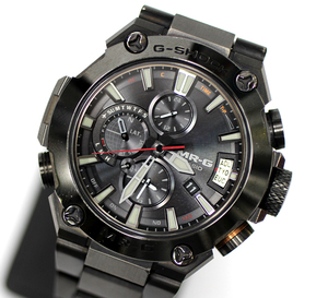 【CASIO】カシオ G-SHOCK　MR-G GPS 電波時計 MRG-G2000CB-1AJR TI ソーラークォーツ　保証 2028年2月まで