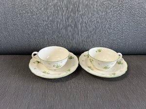 1012④★新品/陶器/アンティーク★マーガレットハウエル　MARGARET HOWELL★カップ＆ソーサー　コーヒーカップ