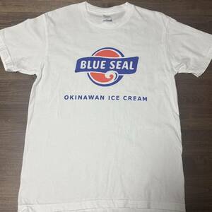 ☆沖縄ブルーシール メンズ Tシャツ BLUE SEAL T-shirt tee Sサイズ