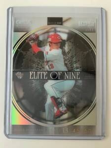 12 BBM Genesis 広島東洋カープ 堂林翔太 Seven Th Insert Card Elite Of Nine 45/50 EPOCH エポック