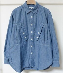 23SS Engineered Garments エンジニアードガーメンツ Field Shirt Cotton Chambray シャンブレー フィールド シャツ XS