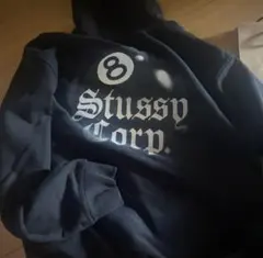 stussy 8ボール CORP HOODIE stussy パーカー