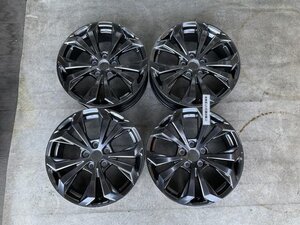 【KBT】新車外し RAV-4 RAV4 後期 MXAA54 50系 18×7.5J+35 PCD114.3 5穴 ハリアー等 アルミホイール　18インチ　