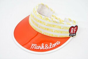 coco 中古 マークアンドロナ MARK&LONA サンバイザー フリー Eos Visor クリア素材 レターパックプラス発送可 063774