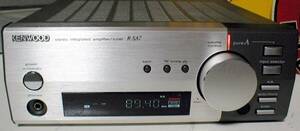 KENWOOD R-SA7 Pure-A 2Band Stereo Receiver 左右出力OK！ 小型 純A級 AM-FMステレオ チューナーアンプ