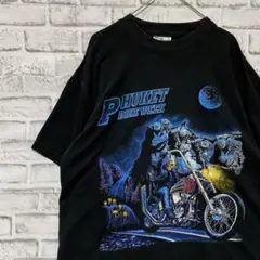 半袖　ビンテージTシャツ！USA　古着　ブラックXLオーバーサイズ3