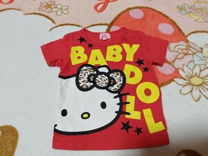 BABY DOLLハローキティ半袖T80