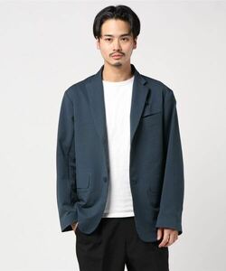 「DESCENTE」 テーラードジャケット LARGE ネイビー メンズ