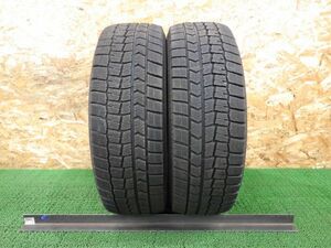 ダンロップ WINTER MAXX WM02 215/65R16 98Q 日本製 2本／2021年製7.5分山スタッドレスタイヤ／中古 若干の片減りあり／本州四国九州4000円