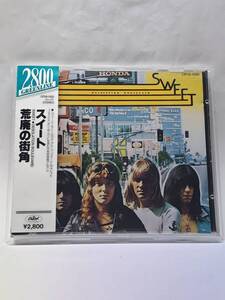 SWEET/DESOLATION BOULEVARD/スイート/荒廃の街角/国内旧規格盤CD(税込表記なし)/帯付/1975年発表/3rdアルバム/廃盤/スウィート