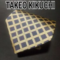 【極美品】TAKEO KIKUCHI タケオキクチ　チェック　ネクタイ