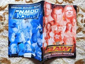 ◎.　WWE RAW SMACKDOWN OFFICIAL SOUVENIR PROGRAM 2004パンフレット