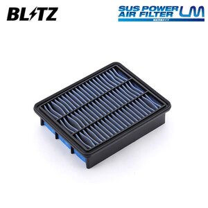 BLITZ ブリッツ サスパワー エアフィルター LM SA-319B アクセラ BM2AP H29.9～ SH-VPTR 4WD セダン 59610