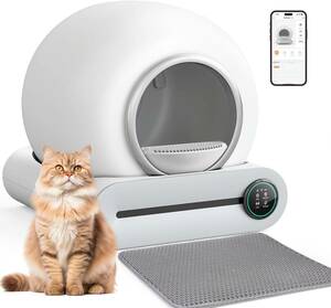 猫 トイレ自動 最新型アップグレード全自動猫用トイレ 高性能自動猫トイレ 