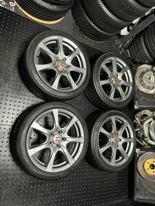 ホンダ シビック タイプR FD2 純正 18インチ 7.5J＋60 PCD114.3 5穴 BluEarth RV-02 215/45R18 オデッセイ ステップワゴン 流用 純正戻し等