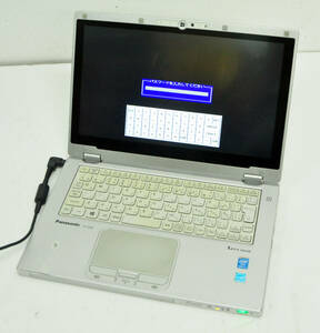 Panasonic Toughbook CF-AX3 Core i5 4300U 1.9GHz/ メモリ4GB/ SSD 無し/ カメラ/ 無線 【ジャンク品】