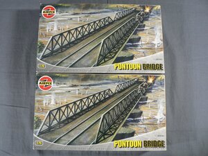 0A0D1-330　［未組立/プラモデル］　PONTOON BRIDGE　2個セット　1/76スケール　AIRFIX/エアフィックス